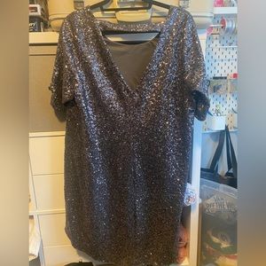 Torrid Size 2 Sequin Shift Dress VEGAS